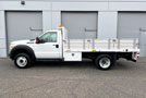 2012 Ford F-550 XLT 12' Stakebed - Driver Side - Sides Removed