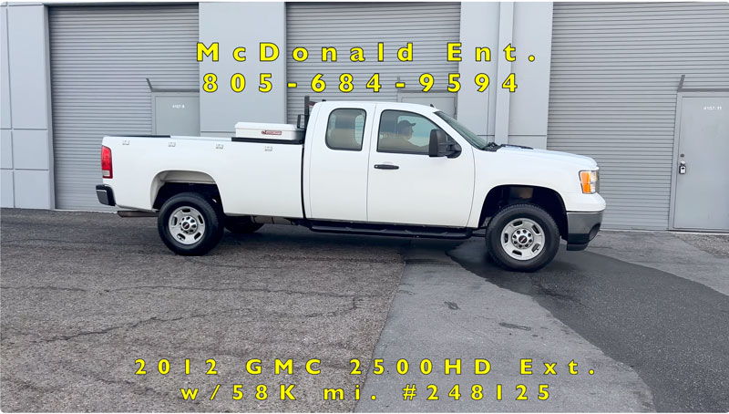 2012 GMC Sierra 2500 HDPickup Truck W/ only 58K. miles on YouTube