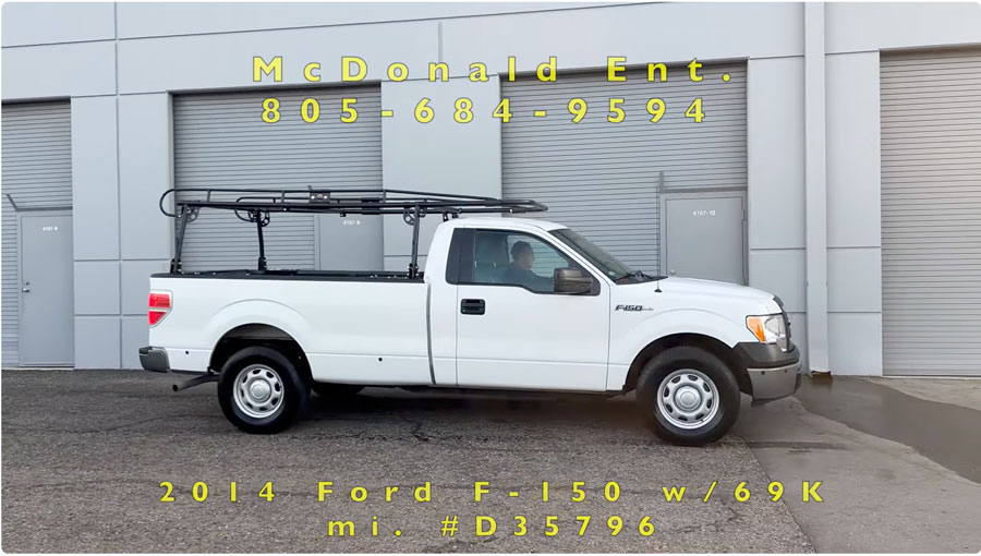 2014 Ford F-150 XL Pickup Truck W/ only 69K. miles on YouTube