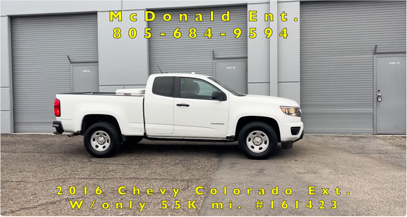 2016 Chevy Colorado Extra Cab Pickup w/ Only 55K mi on YouTube